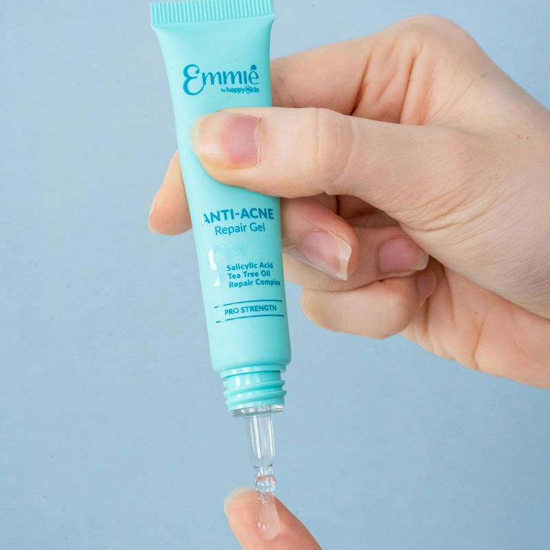 Gel Giảm Mụn Emmié By HappySkin 3 Tác Động Anti-Acne Repair Gel 12ml