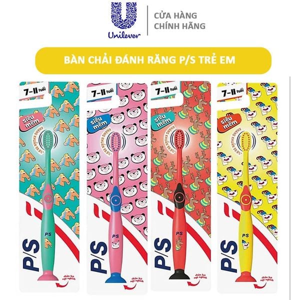  Bàn Chải Đánh Răng P/S Trẻ Em 7-11 Tuổi 