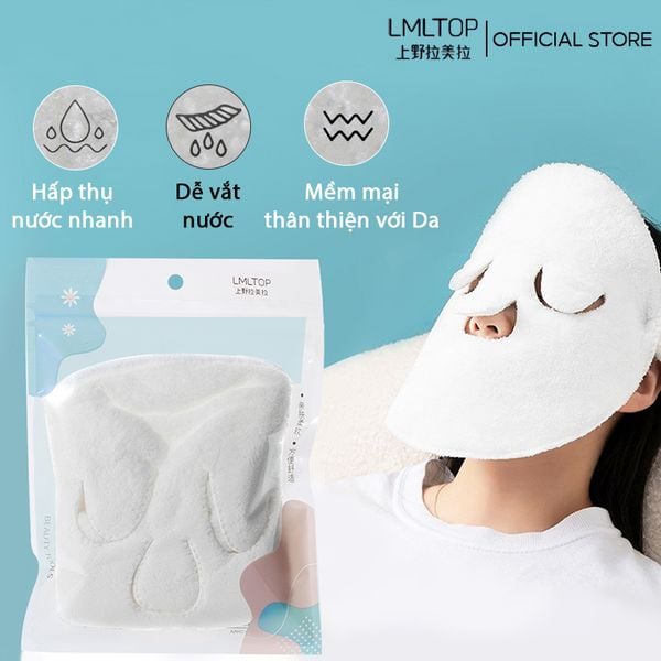  [NHẬP KHẨU] Khăn Mặt Nạ Chườm Nóng Lạnh Có Dây Đeo Làm Thư Giãn, Giảm Sưng LMLTOP - SY402 