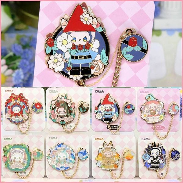  Huy Hiệu, Ghim Cài Áo Lucky Emma Garden Date Badge - YSJ-0011 