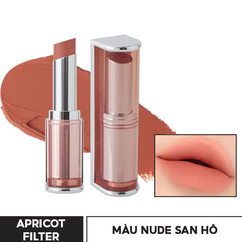 Son Thỏi Lì Bền Màu, Nhẹ Môi 3CE Blur Matte Lipstick 4g