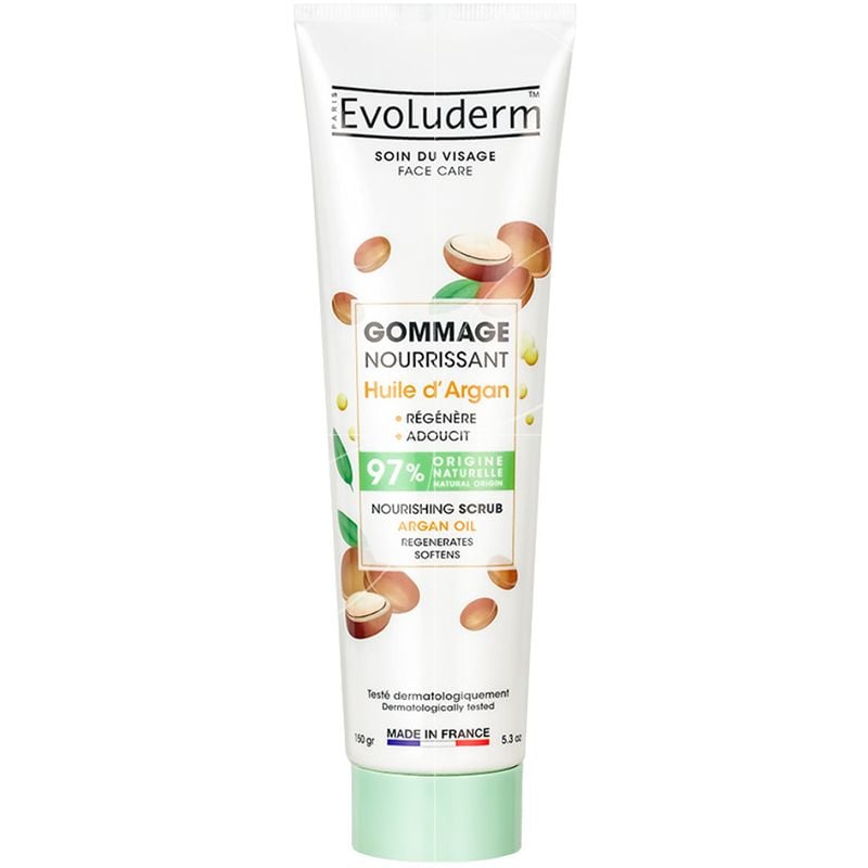 Tẩy Tế Bào Chết Evoluderm Chiết Xuất Từ Thiên Nhiên Gommage Scrub 150g