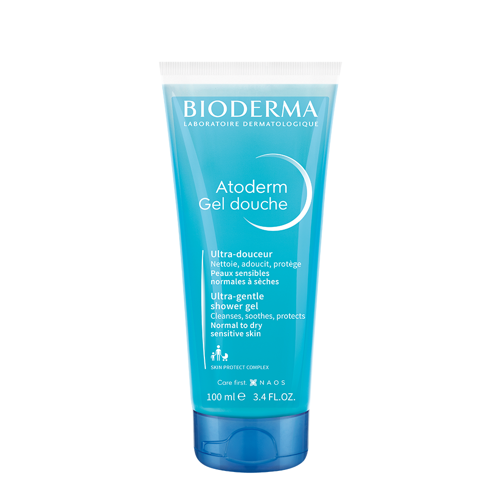 Gel Rửa Mặt & Tắm Gội Dịu Nhẹ Cho Da Thường, Da Khô, Nhạy Cảm Bioderma Atoderm Gel Douche 8ml