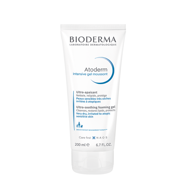  Gel Rửa Mặt Bioderma Dành Cho Da Khô, Viêm Da Cơ Địa Atoderm Intensive Gel Moussant 