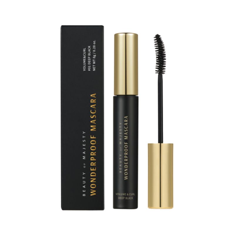 Mascara Chuốt Mi, Dài, Dày Và Cong Tự Nhiên, Chống Trôi Hiệu Quả B.O.M Wonderproof Mascara 8g