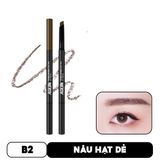 Chì Kẻ Mày Ngang Sắc Nét, Lâu Trôi Merzy The First Brow Pencil 0.3g