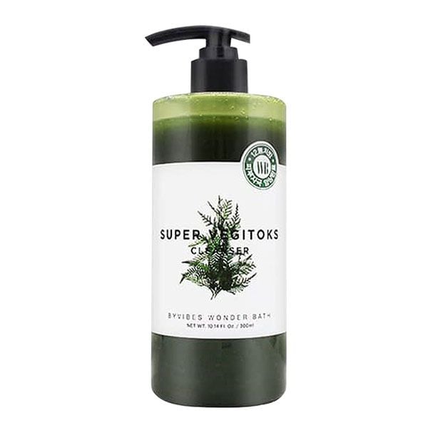 [4 mùi] Sữa Rửa Mặt Rau Củ Byvibes Wonder Bath Super Vegitoks Cleanser 300ml