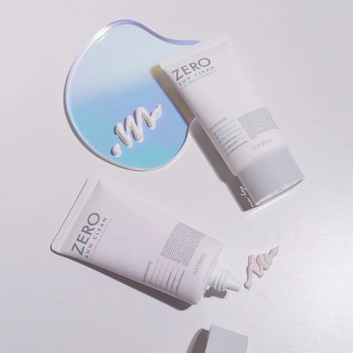 Kem Chống Nắng Romand Kiêm Kem Lót Bảo Vệ Da Hiệu Quả Zero Sun Clean SPF50+/PA++++ 50g