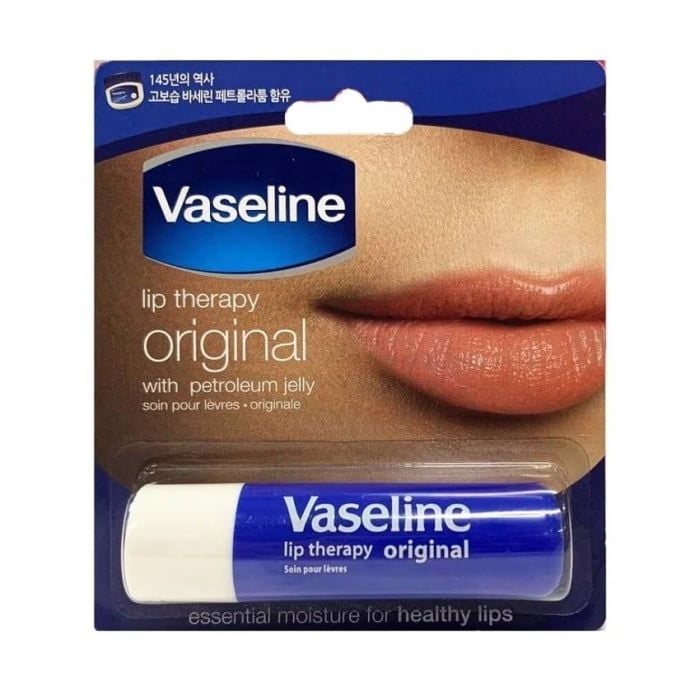 Son Thỏi Vaseline Dưỡng Ẩm, Chống Nứt Nẻ Môi Có Màu, Không Màu Lip Therapy Dạng Thỏi 4.8g
