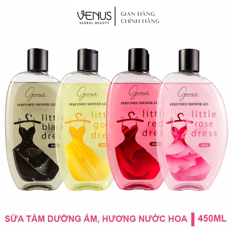 Sữa Tắm Dưỡng Ẩm, Hương Nước Hoa Gennie Perfumed Shower Gel 450ml