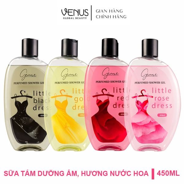 Sữa Tắm Dưỡng Ẩm, Hương Nước Hoa Gennie Perfumed Shower Gel 450ml