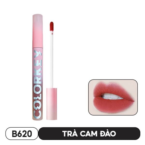  Son Kem Lì Colorkey Mịn Mượt Lâu Trôi Airy Velvet Lip Lacquer 