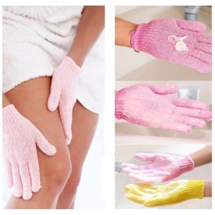 Găng Tay Tắm Tẩy Tế Bào Chết Đa Năng Chống Trượt Làm Sạch, Làm Sáng Da Body Scrubber Glove