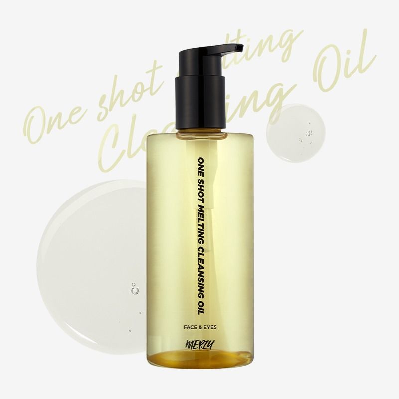 Dầu Tẩy Trang Merzy Làm Sạch Sâu Lỗ Chân Lông, Dịu Nhẹ One Shot Melting Cleansing Oil 300ml