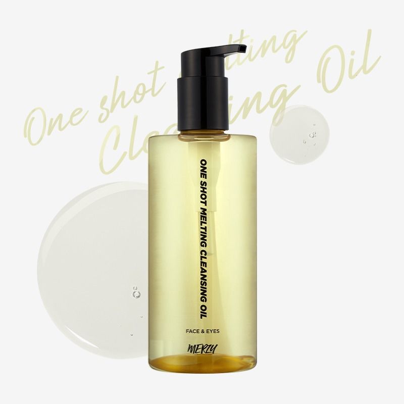 Dầu Tẩy Trang Làm Sạch Sâu Lỗ Chân Lông, Dịu Nhẹ Merzy One Shot Melting Cleansing Oil 300ml