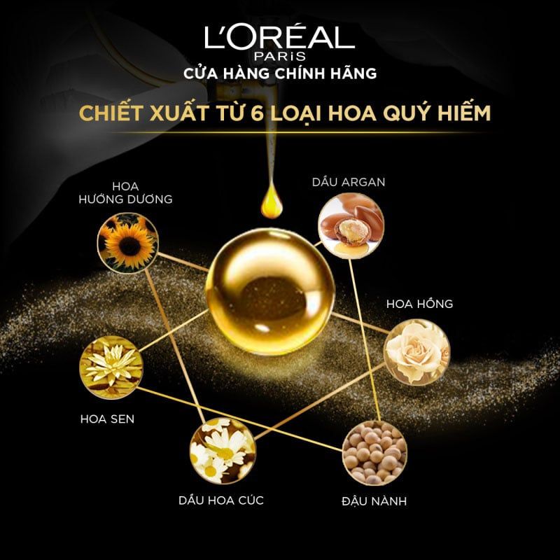 Dầu Xả Giúp Tóc Suôn Mượt Chiết Xuất Tinh Dầu Hoa L'oreal Elseve Extraordinary Oil Ultra Nourishing Conditioner 280ml