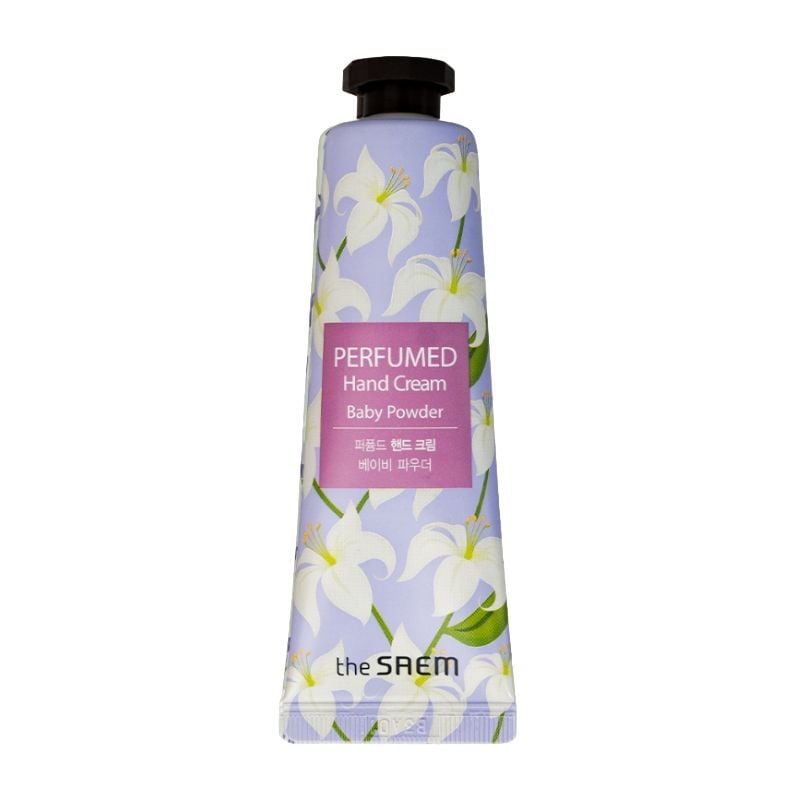 Kem Dưỡng Da Tay The Saem Dưỡng Ẩm Làm Mềm Mại, Đều Màu Da Perfumed Hand Cream 30ml