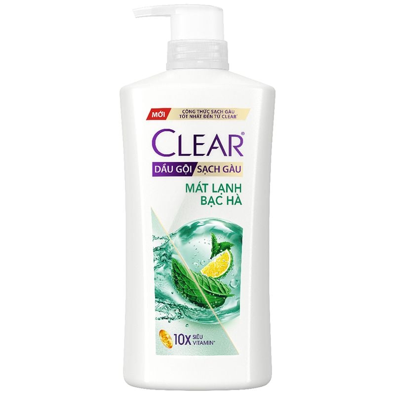 [630g] Dầu Gội Sạch Gàu, Nuôi Dưỡng Da Đầu Clear