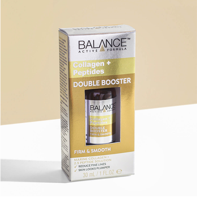 Serum Balance Active Formula Hỗ Trợ Giảm Nếp Nhăn Collagen + Peptides Double Booster 30ml