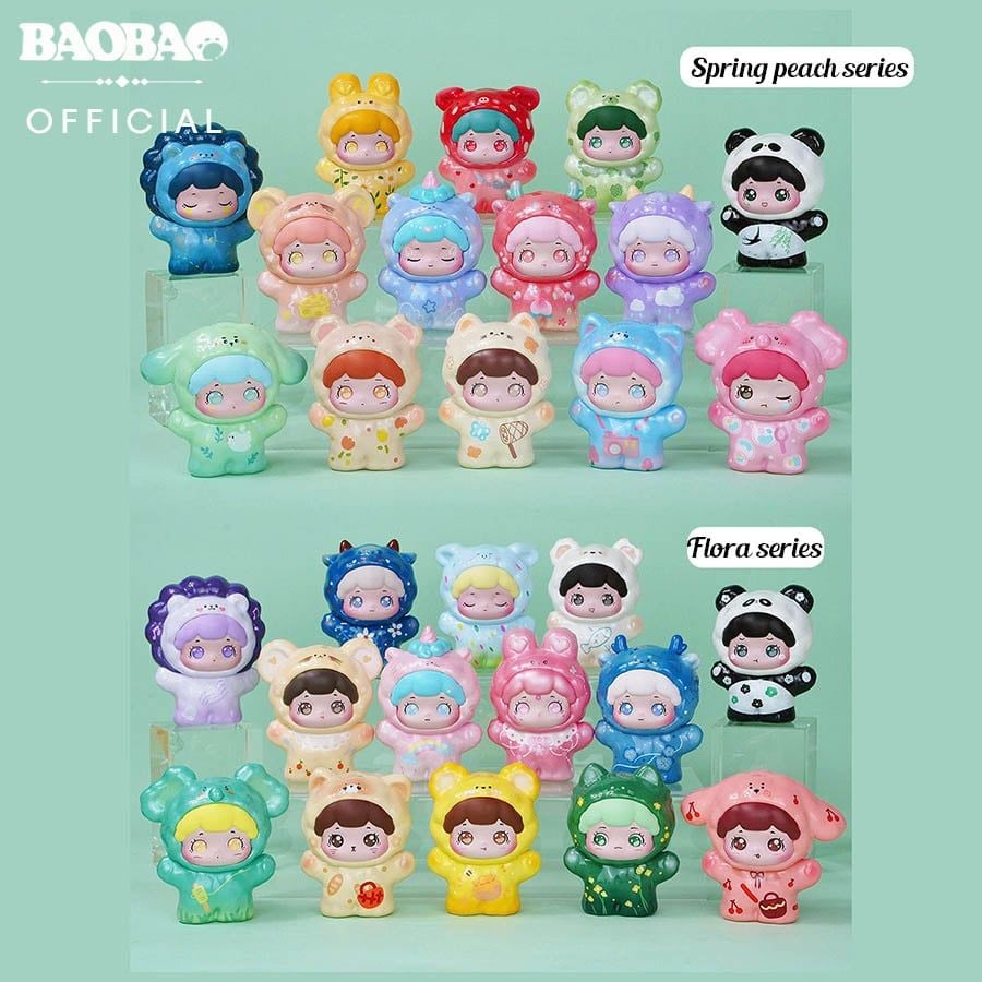 Mô Hình Đồ Chơi TOYBEBOP Baobao's Pet Shop Spring Outing PLUS Spring Pick Series Figurines - BB-47026