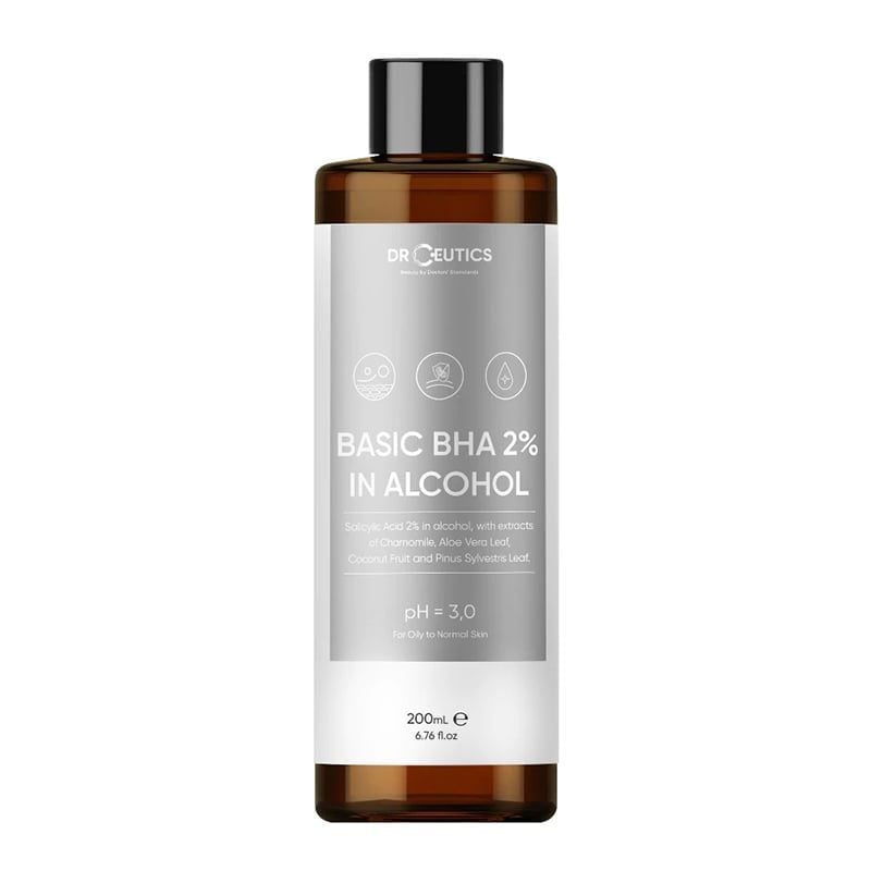 Dung Dịch Tẩy Tế Bào Chết Da DrCeutics Nền Cồn Basic BHA 2% In Alcohol