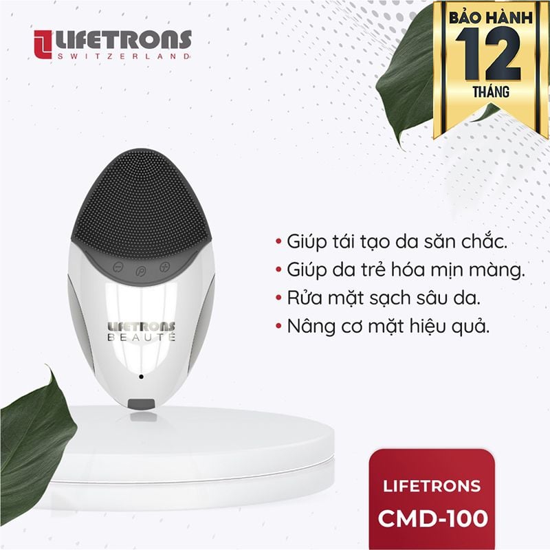 Máy Rửa Mặt Và Nâng Cơ Lifetrons CMD-100