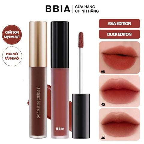 [DUSK EDITON & ASIA EDITON] Son Kem Lì, Lên Màu Chuẩn Bbia Last Velvet Lip Tint 5g