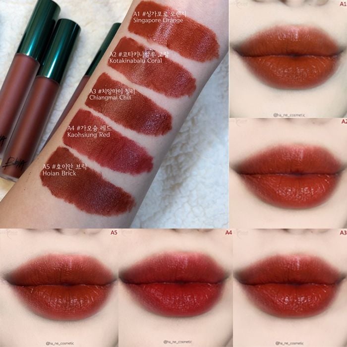 [DUSK EDITON & ASIA EDITON] Son Kem Lì, Lên Màu Chuẩn Bbia Last Velvet Lip Tint 5g