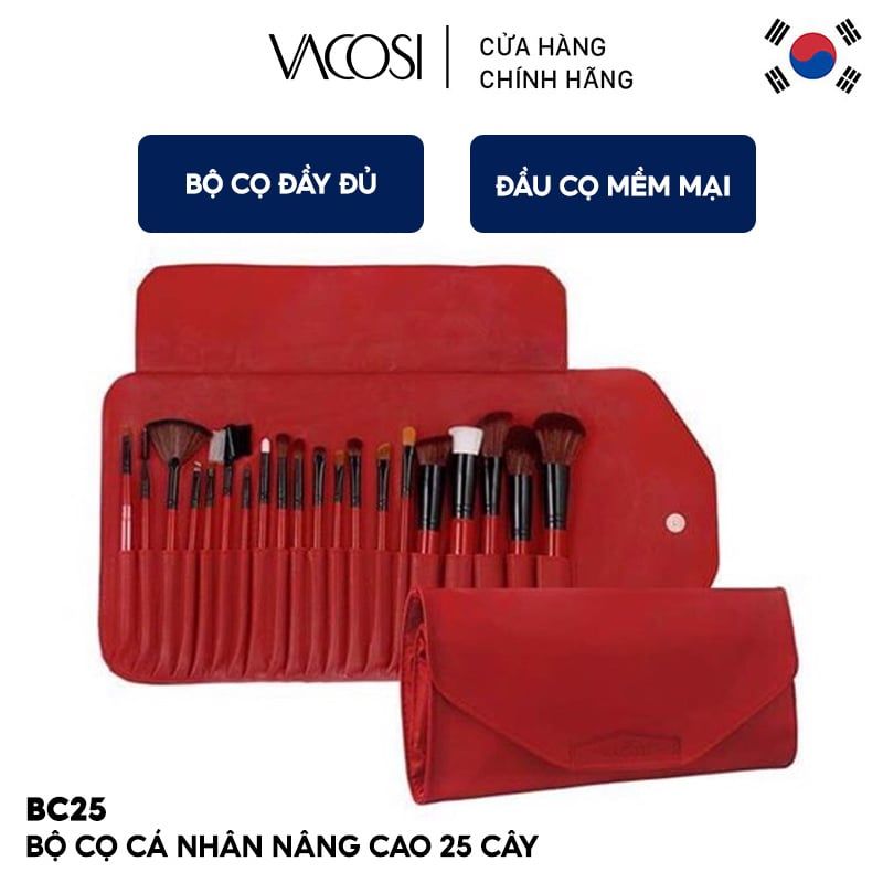 Bộ Cọ Cá Nhân Nâng Cao Vacosi Advanced Brush Set 20 Cây - BC25