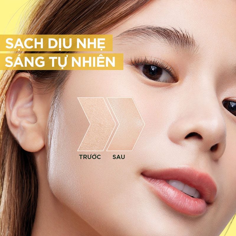 Gel Rửa Mặt Garnier Vitamin C Sạch Sâu Dịu Nhẹ Sáng Da Skin Naturals Bright Complete Vitamin C Gel Wash 120ml