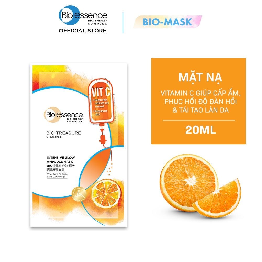 Mặt Nạ Tinh Chất Dưỡng Trắng, Cấp Ẩm, Chống Lão Hóa Bio-essence Bio-Treasure Mask