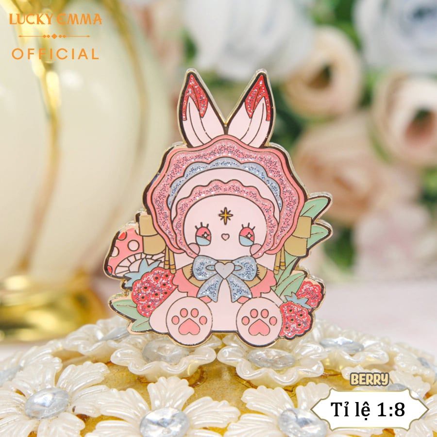 Huy Hiệu, Ghim Cài Áo Lucky Emma Party Series Badge - YSJ-0001