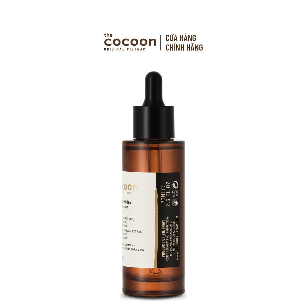 Serum Cocoon Hỗ Trợ Giảm Mụn, Làm Mờ Vết Thâm Xuất Bí Đao Cocoon Winter Melon Serum 70ml