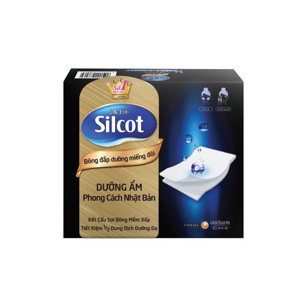 Bông Tẩy Trang, Đắp Dưỡng Silcot Miếng Đôi Tiện Dụng - 40 Miếng