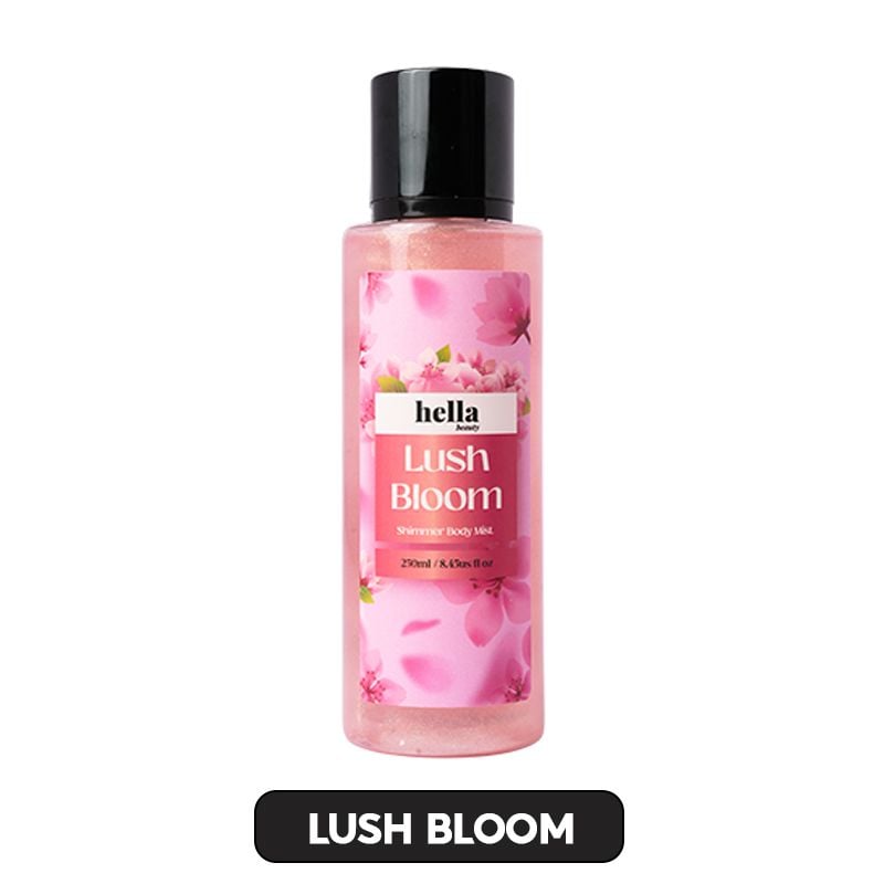 Xịt Thơm Có Nhũ Hương Trái Cây Hella Beauty Shimmer Body Mist 250ml