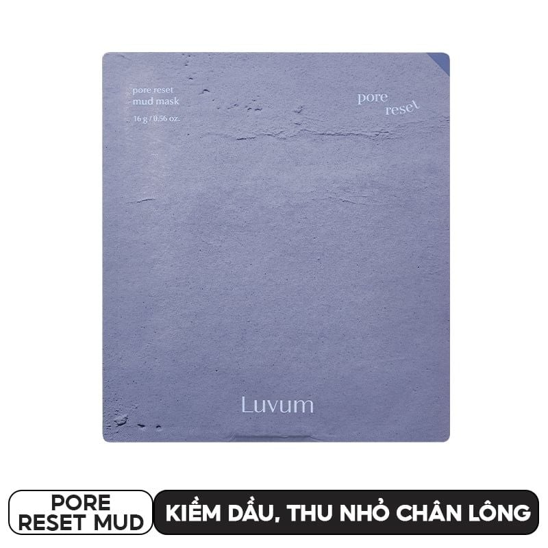 Mặt Nạ Miếng Luvum Dạng Thạch, Dạng Bùn Mask