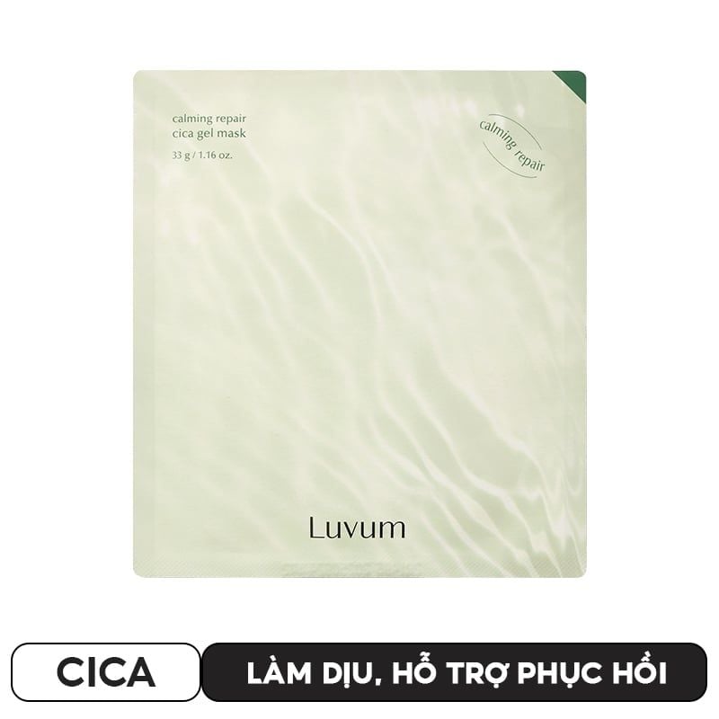 Mặt Nạ Miếng Luvum Dạng Thạch, Dạng Bùn Mask