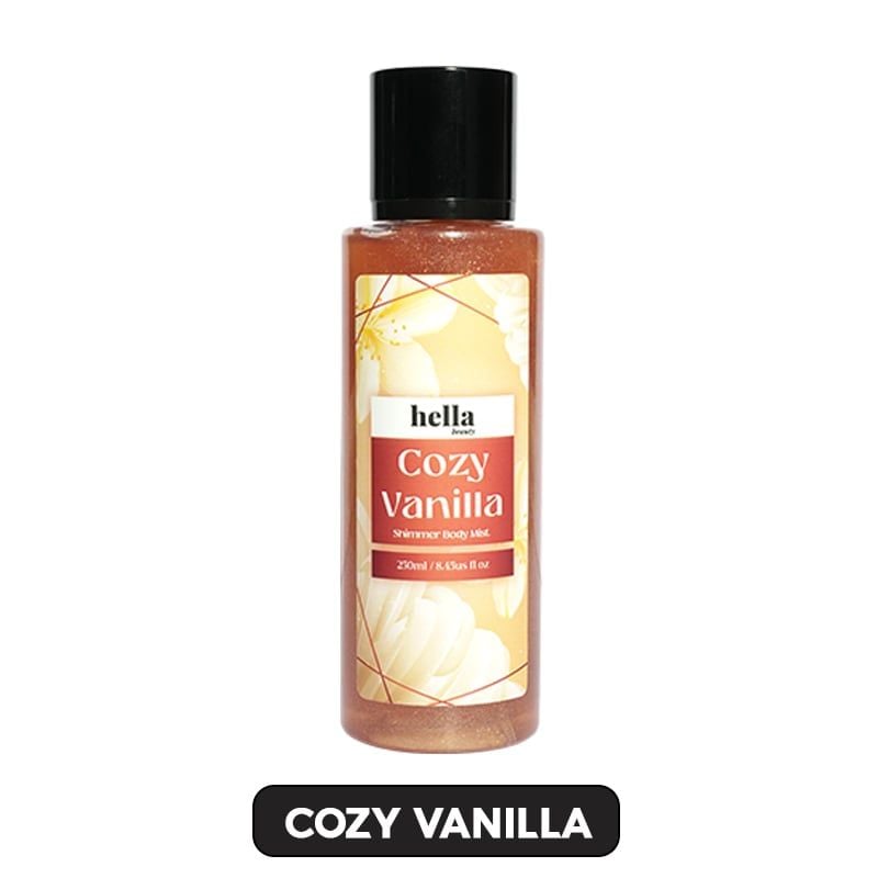 Xịt Thơm Có Nhũ Hương Trái Cây Hella Beauty Shimmer Body Mist 250ml