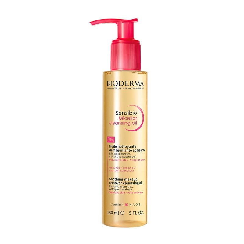 Dầu Tẩy Trang Bioderma Làm Sạch Sâu Sensibio Micellar Cleansing Oil 150ml