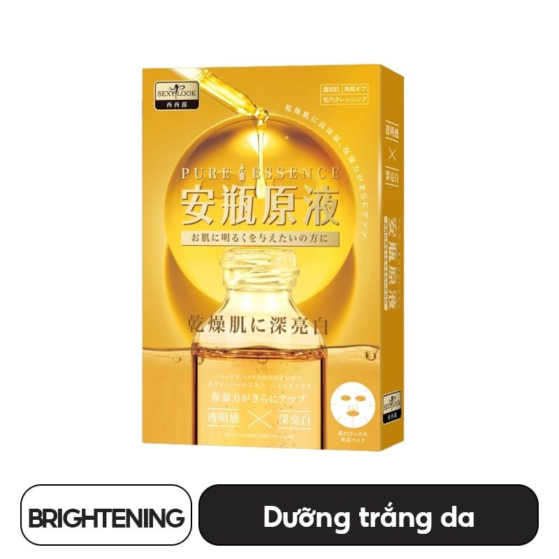 Mặt Nạ Tinh Dầu Dưỡng Ẩm, Sáng Da, Ngừa Mụn Sexylook Pure Essence Mask