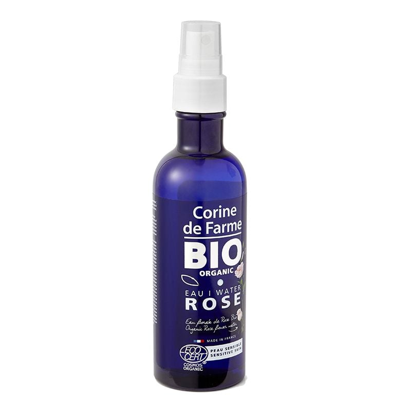 Nước Hoa Hồng Corine De Farme Hữu Cơ Cho Da Nhạy Cảm Bio Organic Rose Water 200ml