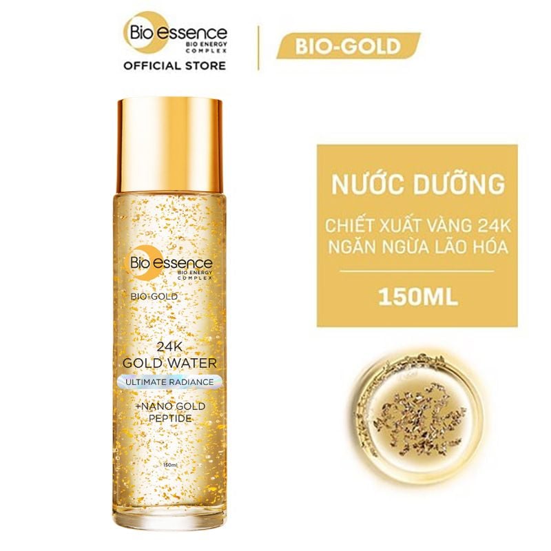 Nước Dưỡng Bio-essence Ngừa Lão Hóa Tinh Chất Vàng Bio-Gold Gold Water 150ml