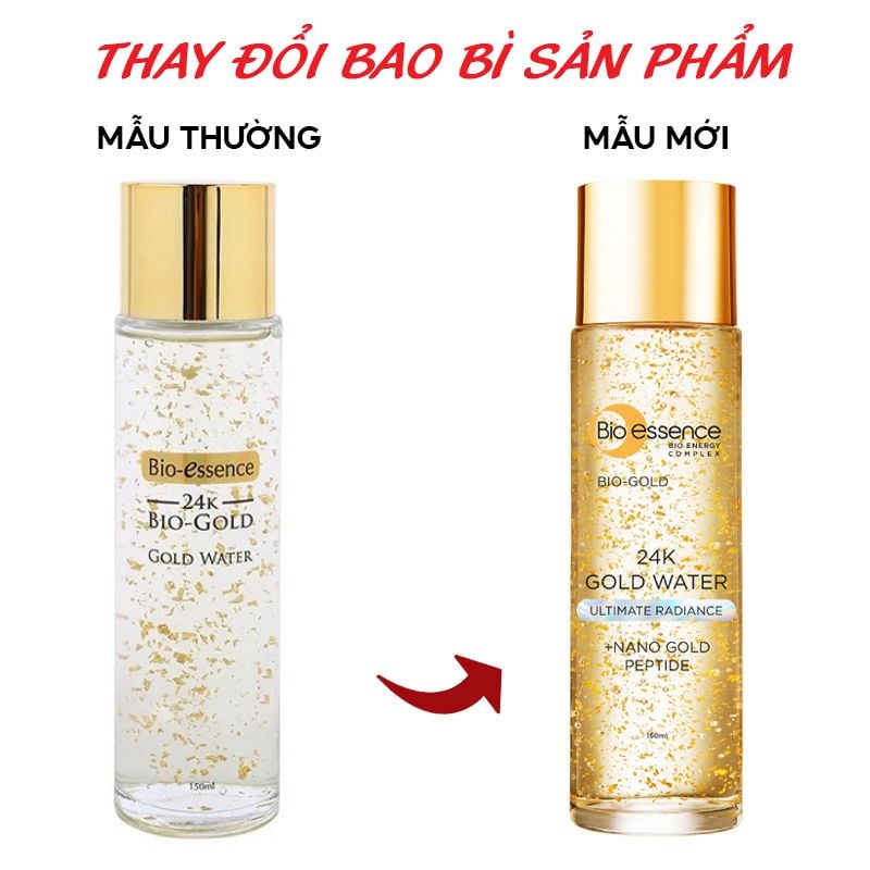 Nước Dưỡng Ngừa Lão Hóa Tinh Chất Vàng Bio-essence Bio-Gold Gold Water 150ml