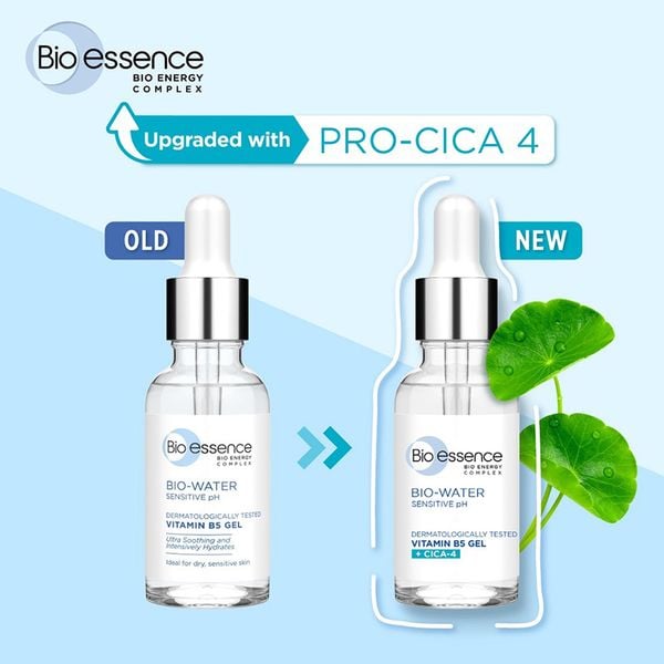  Serum Bio-essence Dưỡng Ẩm, Phục Hồi Làn Da Bio-Water Vitamin B5 Gel 30ml 