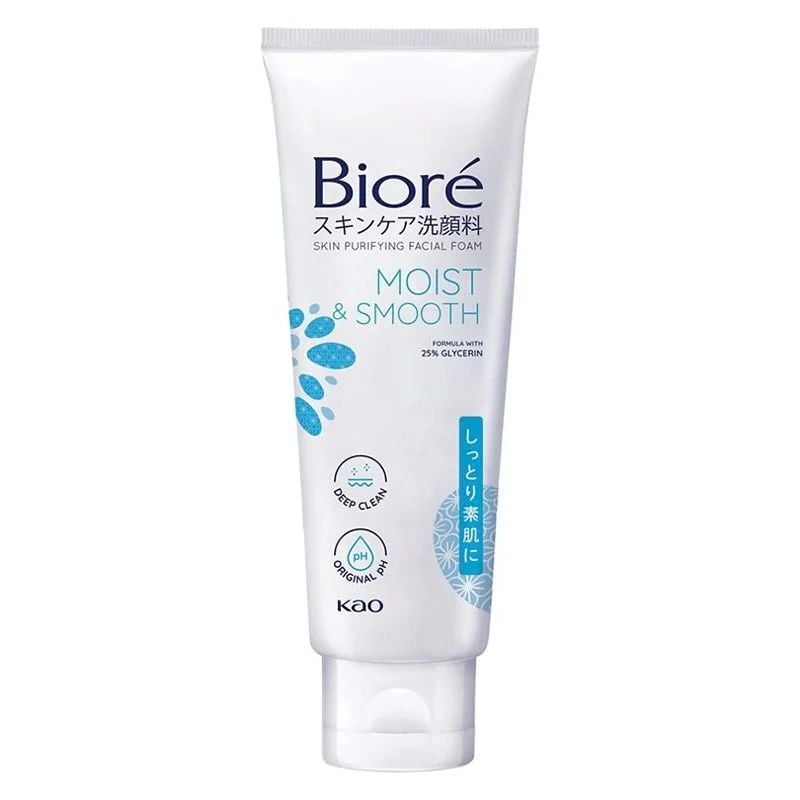 Sữa Rửa Mặt Tạo Bọt Bioré Chăm Sóc Da Skin Purifying Facial Foam