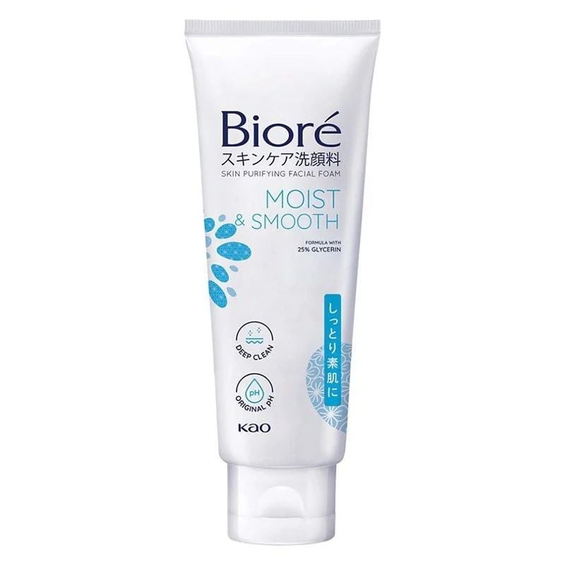 Sữa Rửa Mặt Tạo Bọt Chăm Sóc Da Bioré Skin Purifying Facial Foam