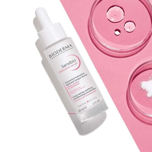  Serum Bioderma Dưỡng Ẩm, Làm Dịu Cho Da Nhạy Cảm Sensibio Defensive Serum 30ml 