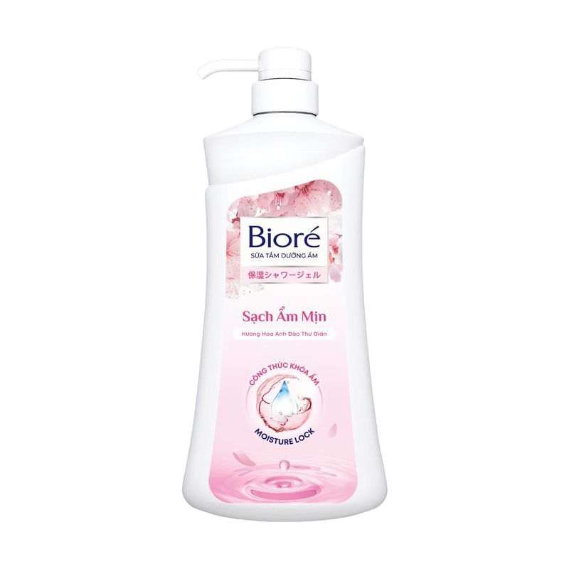 Sữa Tắm Bioré Dưỡng Ẩm Mịn Da