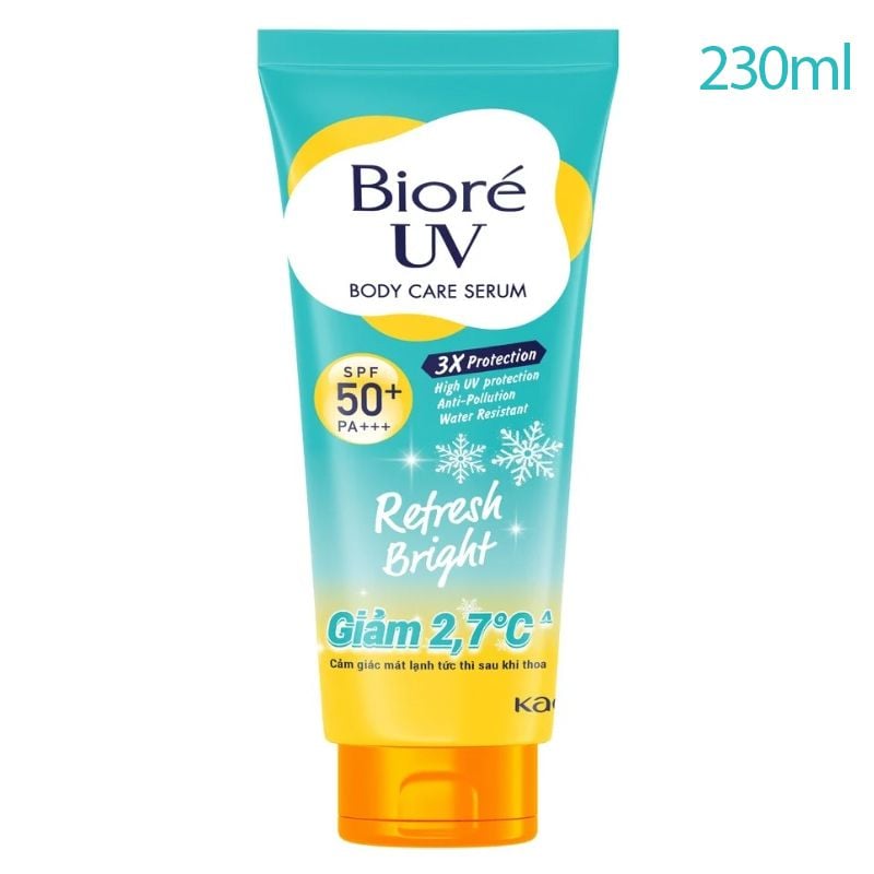 Serum Dưỡng Thể Chống Nắng Bioré Kháng Bụi UV Anti-Pollution Body Care SPF50+/PA+++