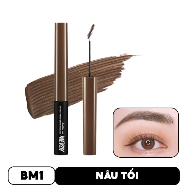 Mascara Chân Mày Bền Màu, Lâu Trôi Merzy The First Proof Brow Mascara 3.5g